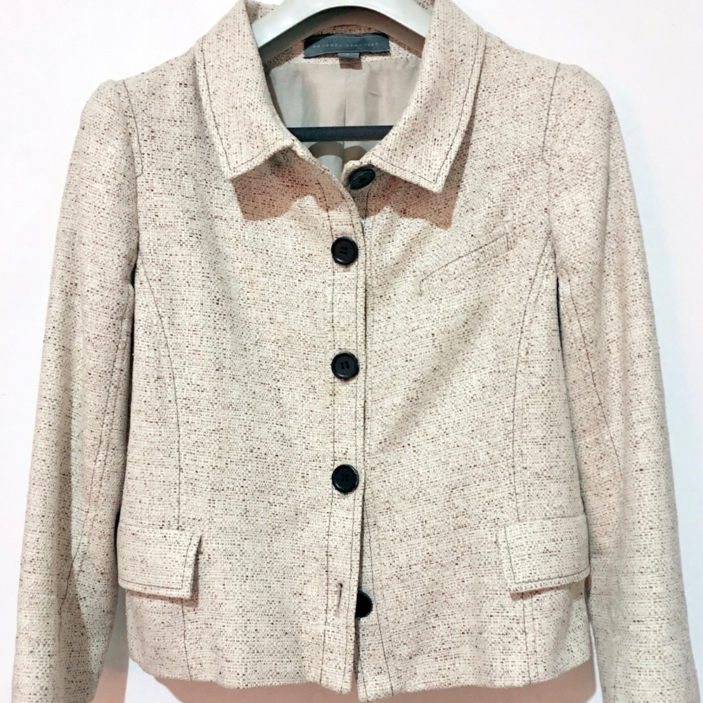 Proenza Schouler SIlk Tweed Jacket
